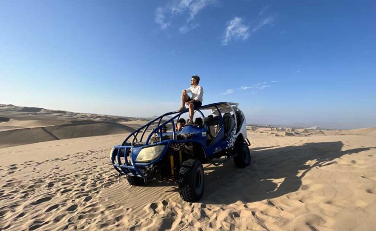 بوگی سواری در صحرای ایکای پرو