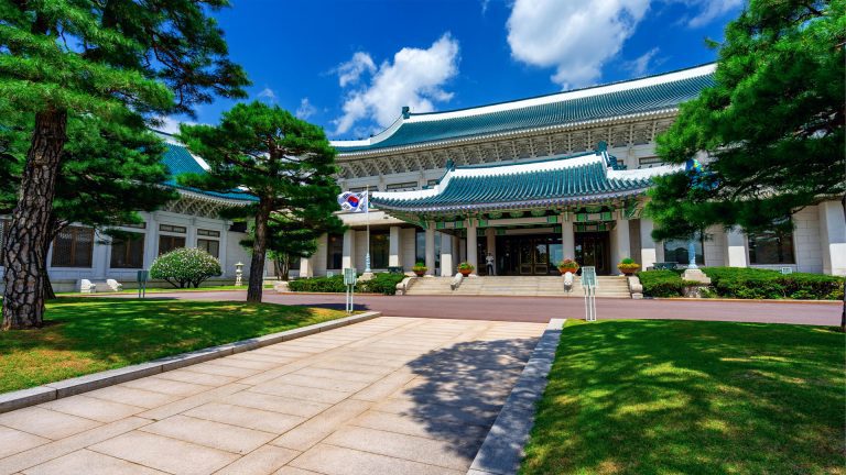 دیدنی‌های کره جنوبی | خانه آبی؛ کاخ ریاست جمهوری کره​