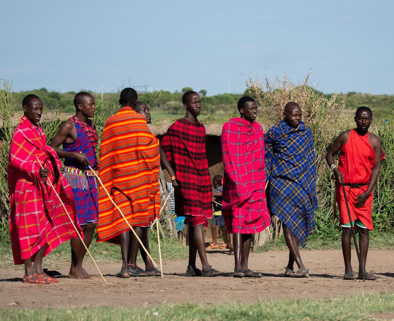 مردان ماسایی Massai men