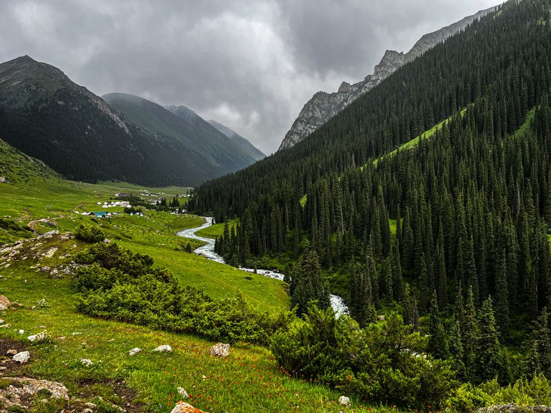 تفرجگاه آلتین آرشان قرقیزستان