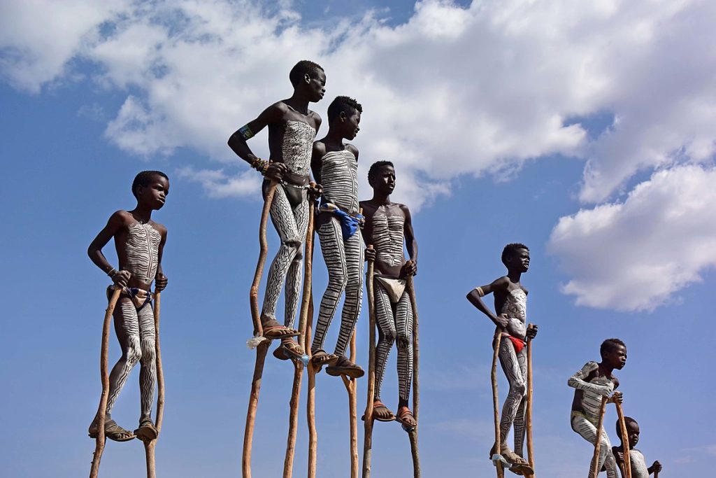 کودکان قوم بانا اتیوپی