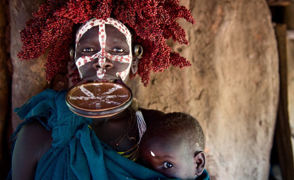 مردم قبیله سوری اتیوپی
