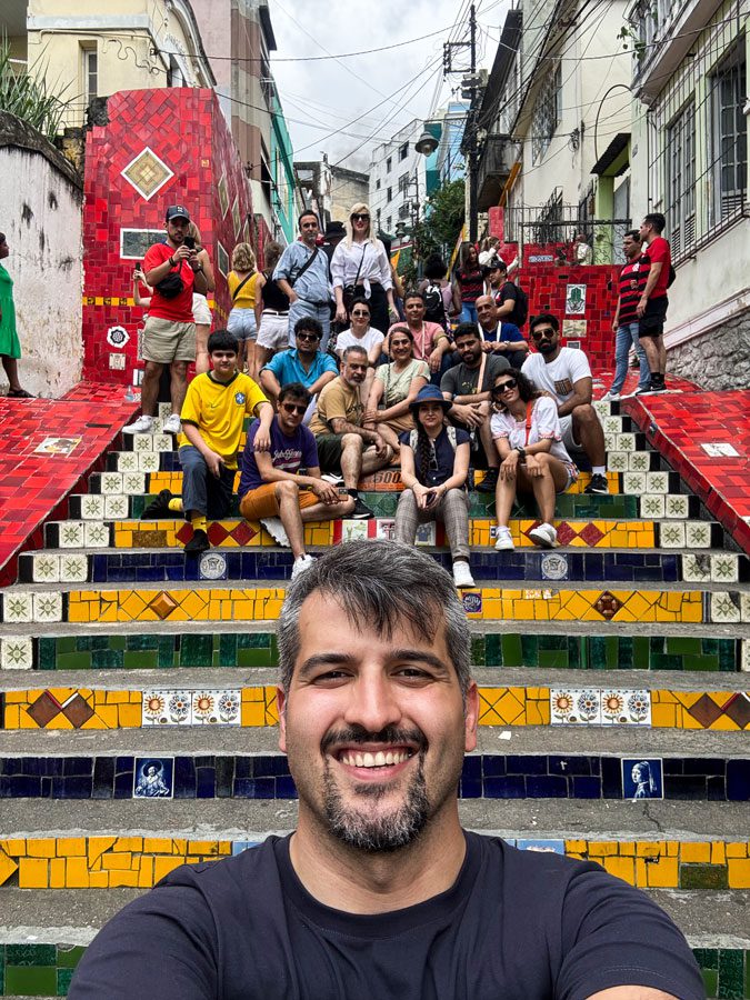 پله های سلرون ریودوژانیرو برزیل