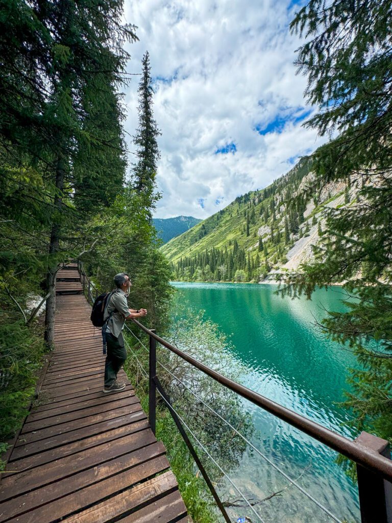 دریاچه کولسای قزاقستان