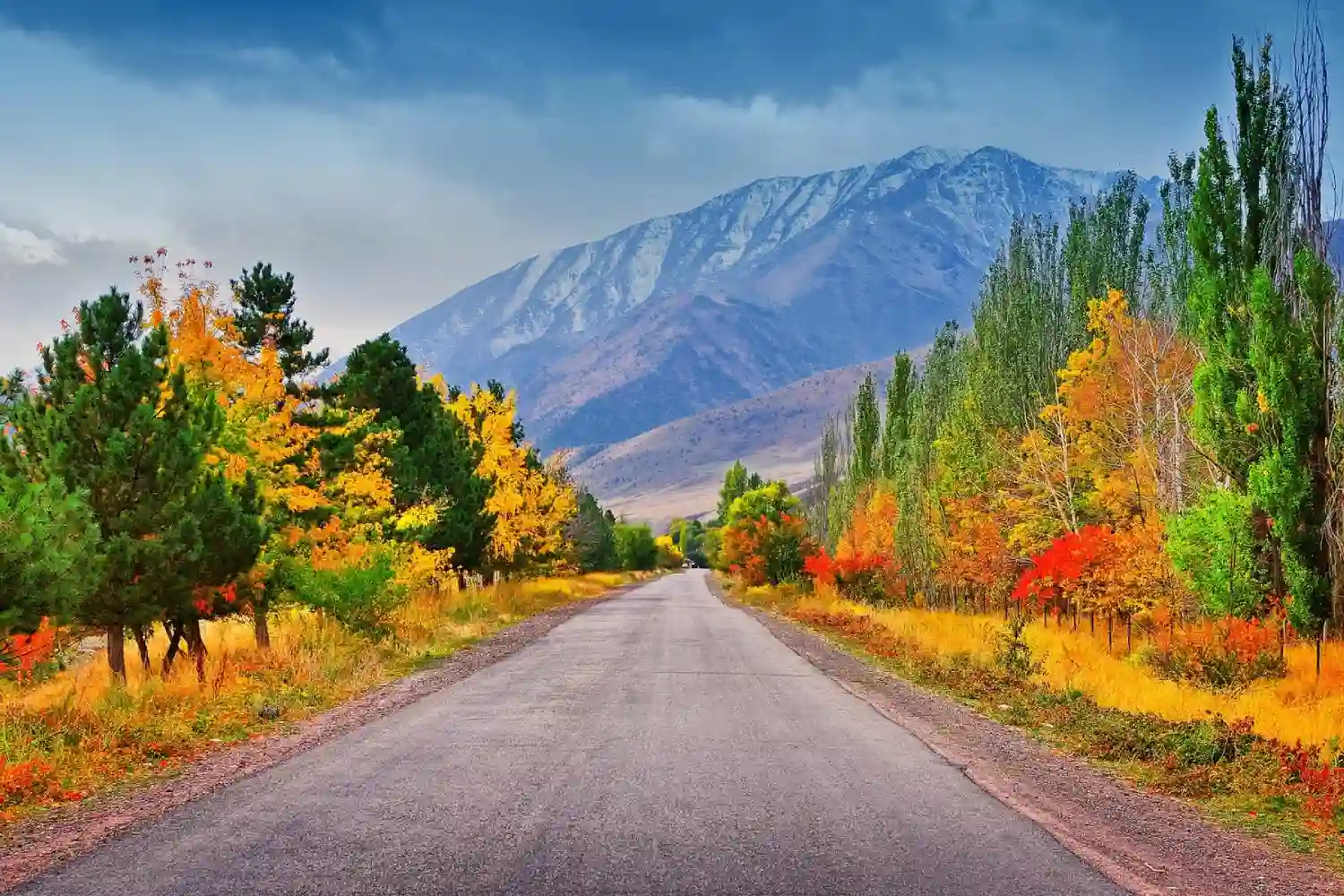 پاییز در قرقیزستان