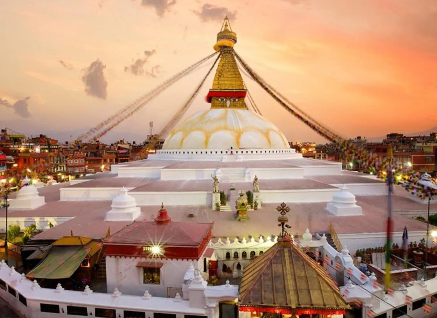 معبد بودهانات (Boudhanath Stupa)