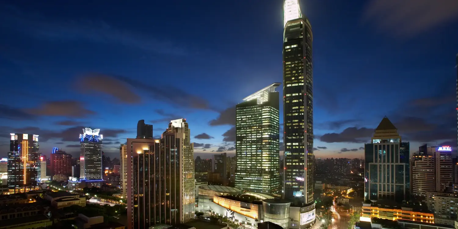 مرکز خرید پلازا ۶۶ و برج کری جینگان (Plaza 66 & Jing’an Kerry Centre)