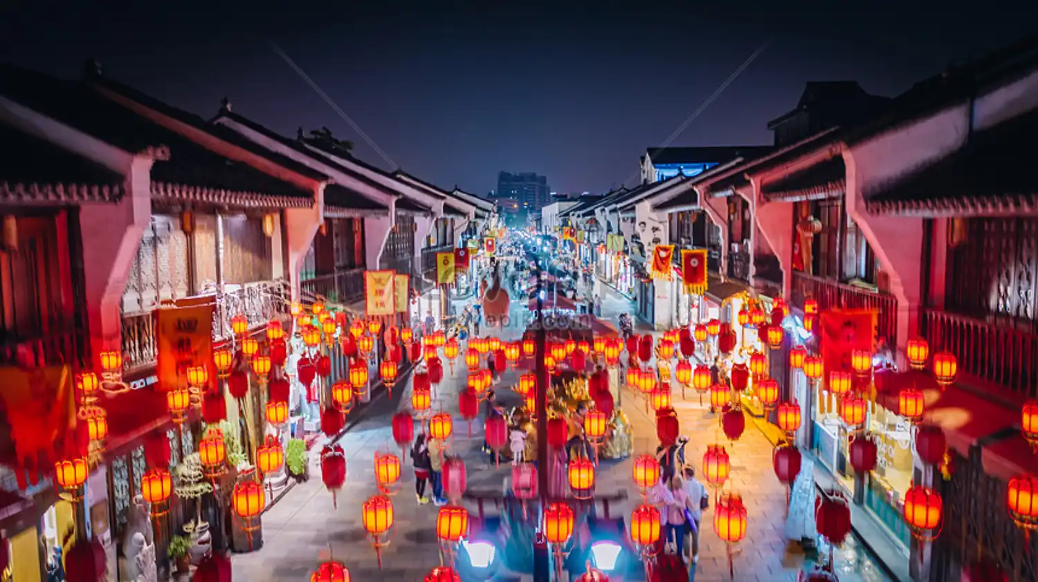 خیابان باستانی چینگه‌فانگ (Qinghefang Ancient Street)