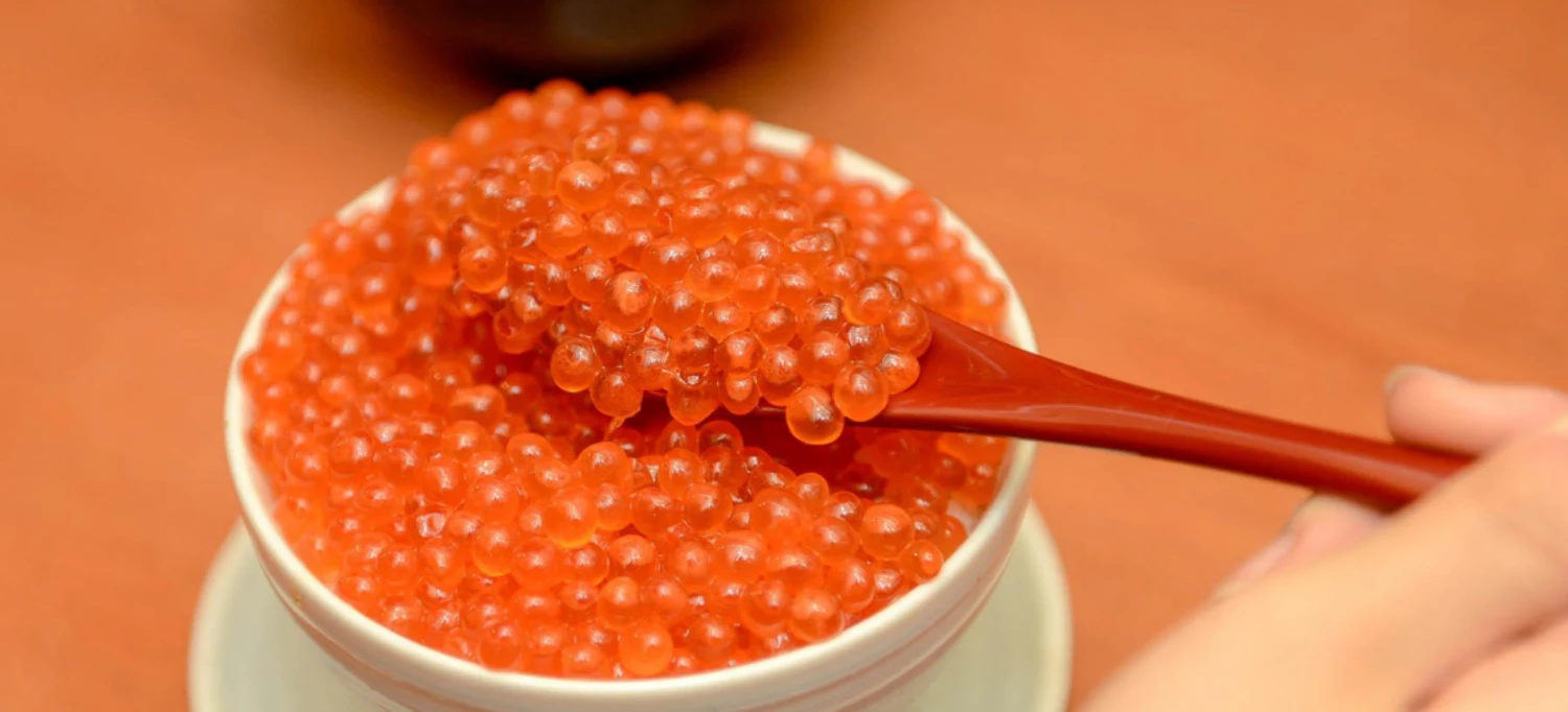ایکورا، تخم ماهی سالمون