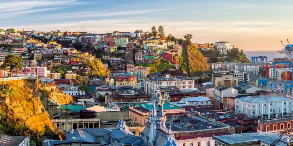 شهر والپارایسو شیلی کجاست؟