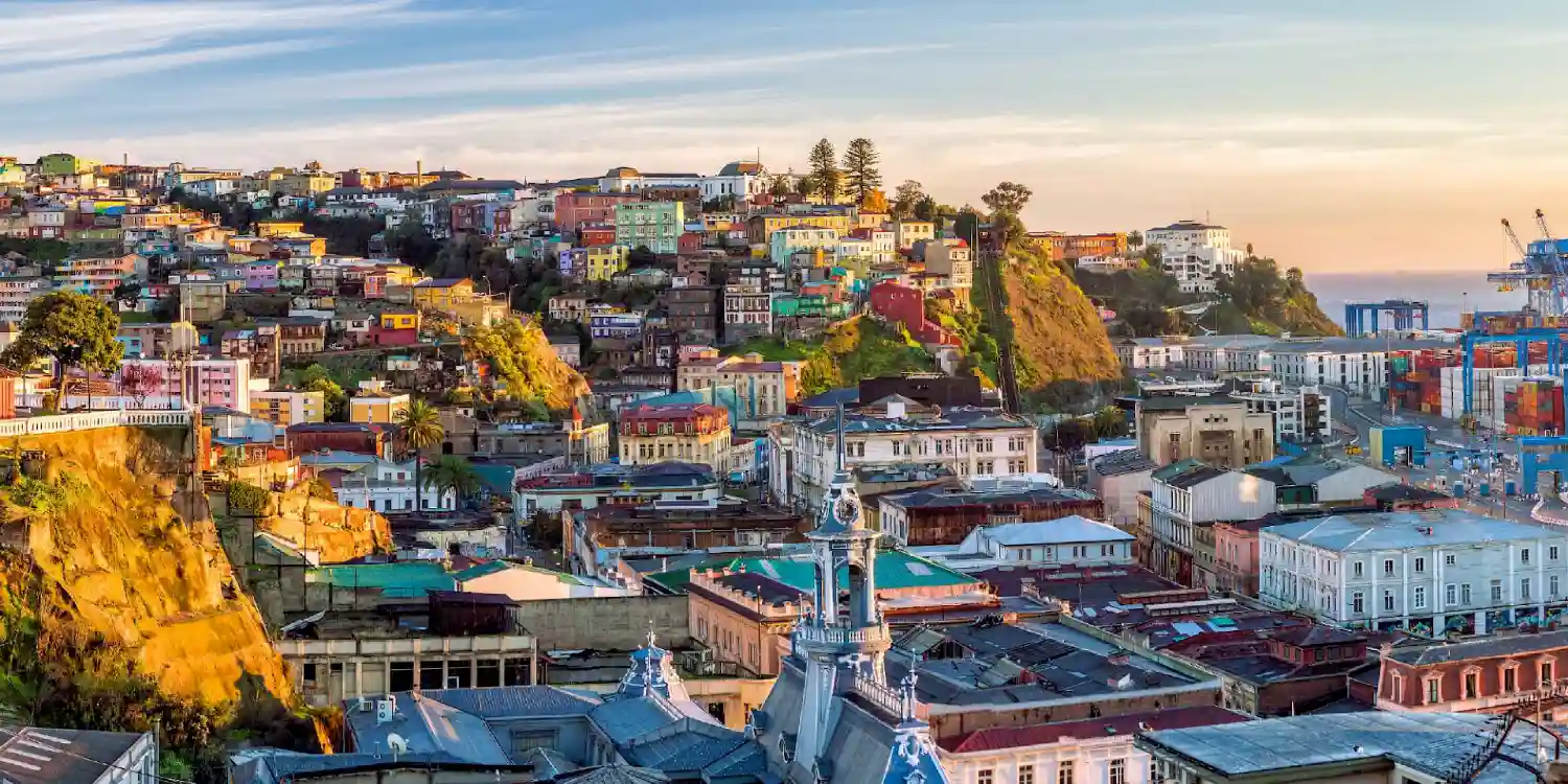 شهر والپارایسو شیلی کجاست؟