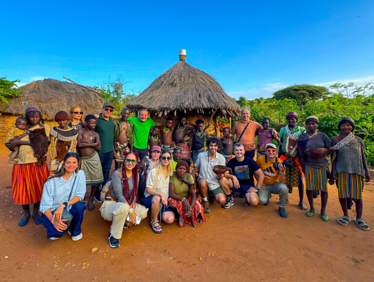 قبیله بانا تور اتیوپی بامبو