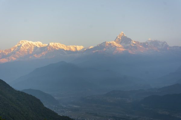 Sunrise Sarangkot طلوع آفتاب سارانکوت