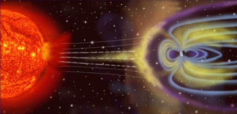 sun-storm طوفان خورشیدی